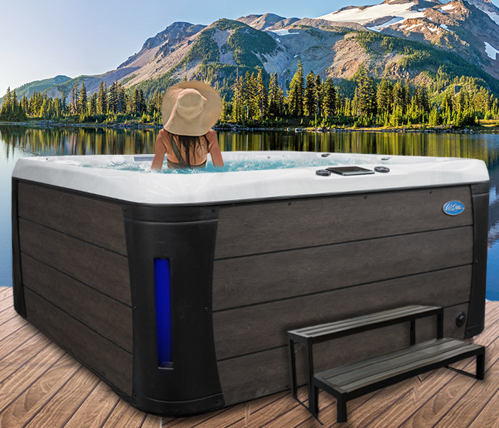 Calspas hot tub being used in a family setting - hot tubs spas for sale Diamondbar